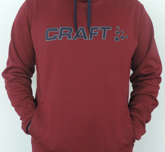 Craft Logo Hoodie Herren