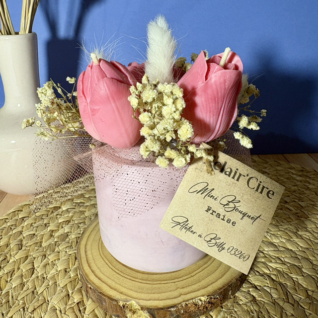 Mini bouquet - fraise đ