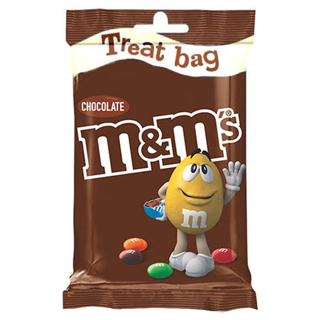 M&amp;M's Milk Chocolate Bites Treat Bag 82g
