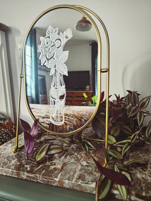 Miroir flower