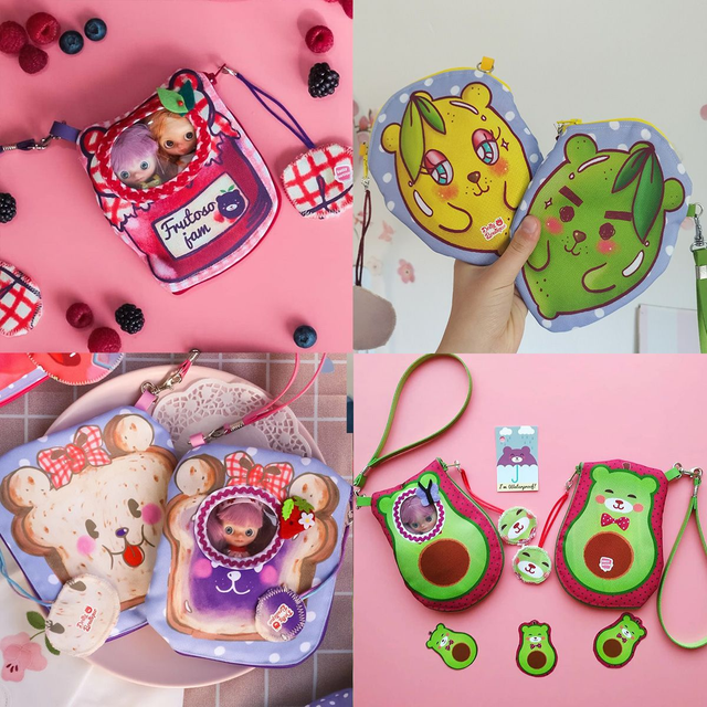 Frutoso bags Petite Blythe doll, OB11, obitsu 11 doll 