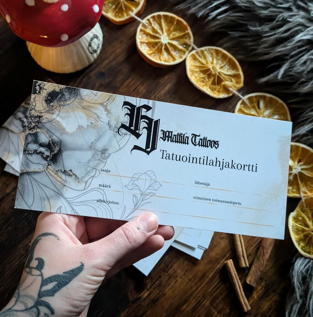 TATUOINTILAHJAKORTTI