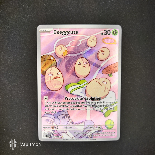 Exeggcute 192/191 Surging Sparks Illustration Rare