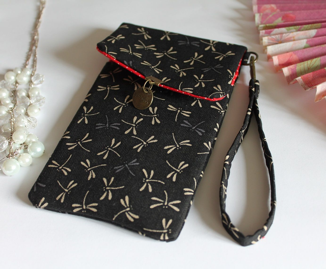 Etui pour smartphone "Tombo" noir