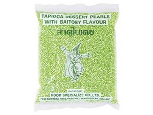 Cock Brand Green Tapioca Pearls 400g