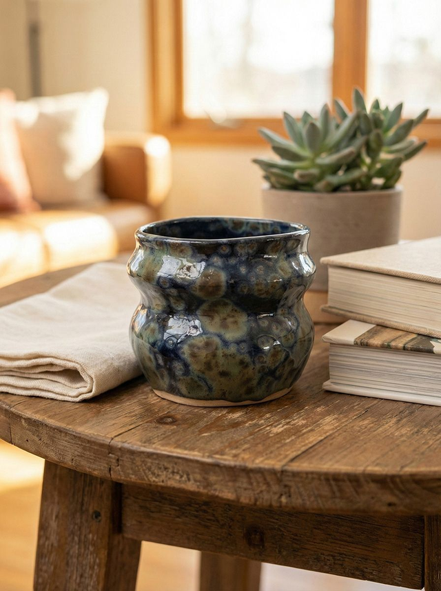 Toad Skin Ceramic Tumbler