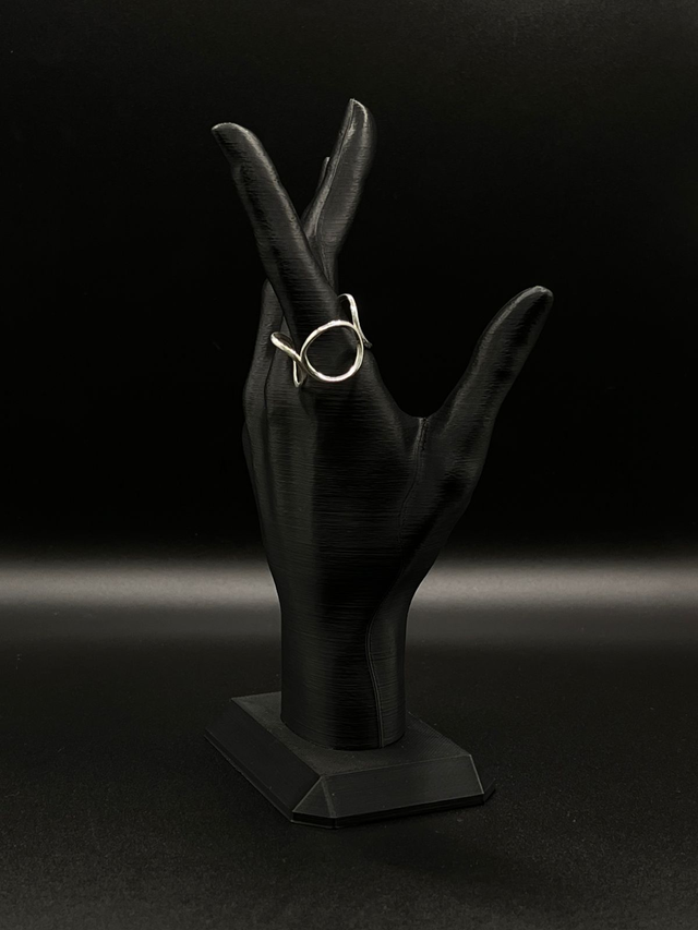 Anel regulável elos vazados