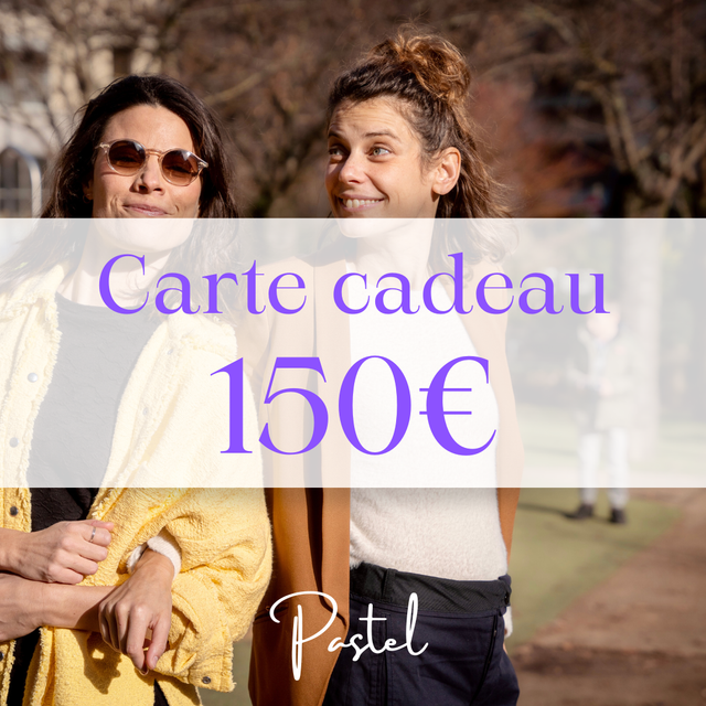 Carte cadeau Pastel 150€