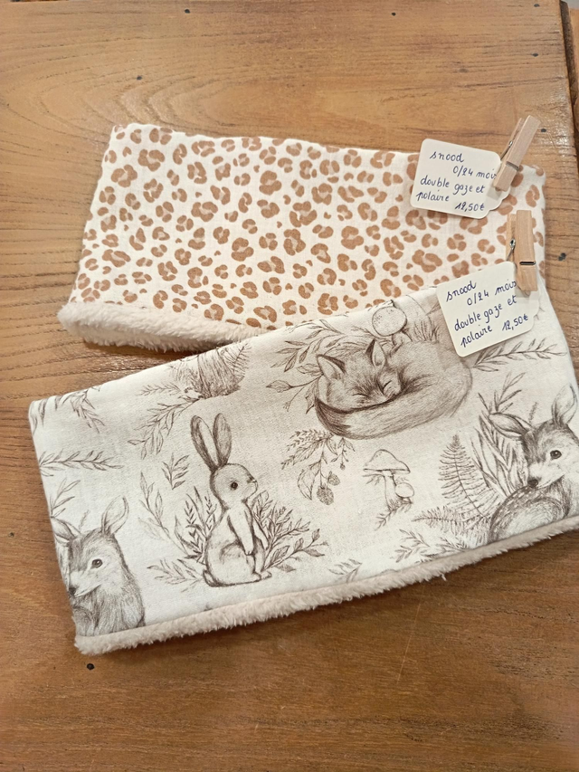 Snood polaire 0/24 mois