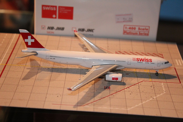 Swiss A330-300 (HB-JHB), 1:400