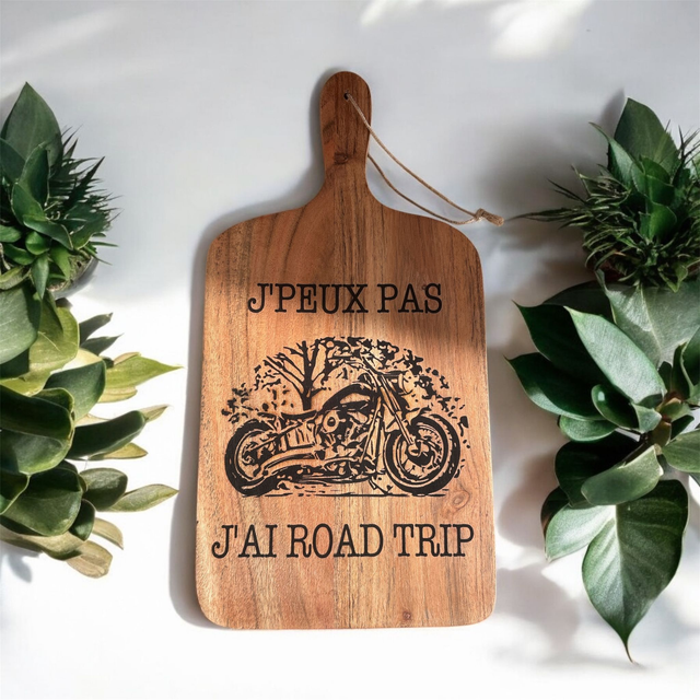 Planche a découper en bois d’acacia 28x14 cm  