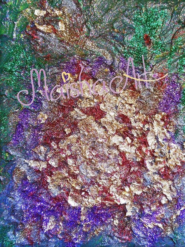 Oljna Slika na platnu, Čarobna Vrtnica