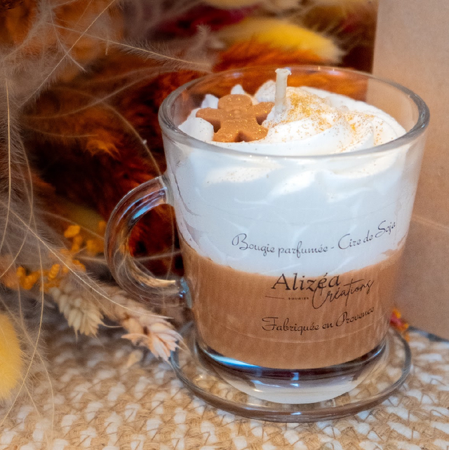 Bougie tasse « Pain d’épice » - 160g