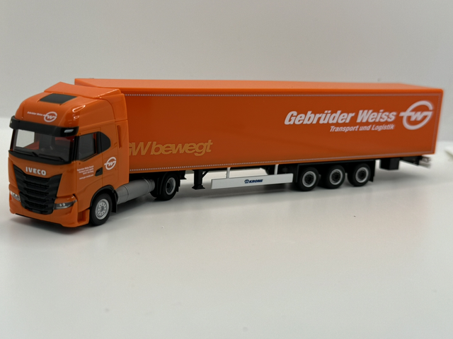 Iveco S-Way LNG Gebrüder Weiss Herpa 1:87