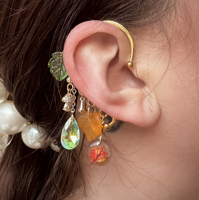Autumn Ear Cuff - Gold