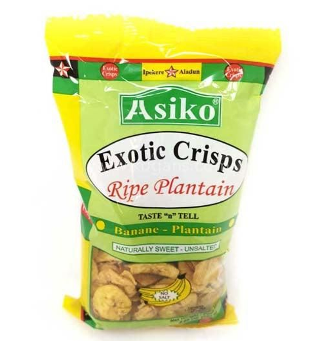 Asiko Exotic Crisps Sweet 77g