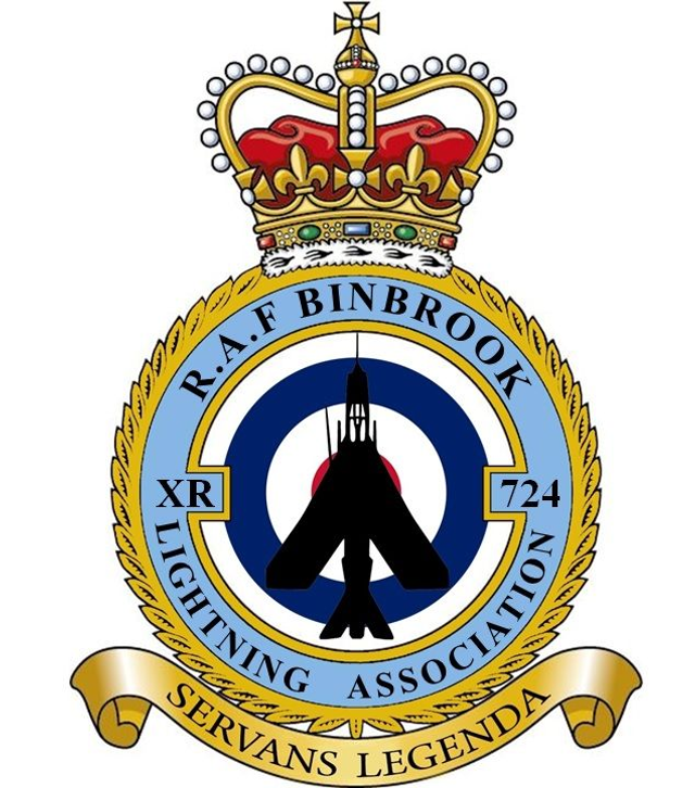 Custom Designed Sticker in support of our aircraft preservation. Latin motto translates as " Serving the Legend". Sticker measures 7cm x 10cm.