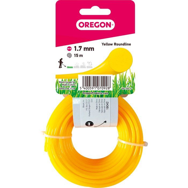 Fil Rond pour Débroussailleuse – Oregon 1.7mm