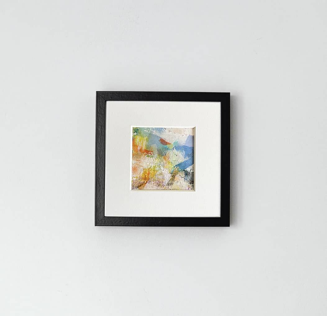 Vibrant Summer Abstract Artwork Mini