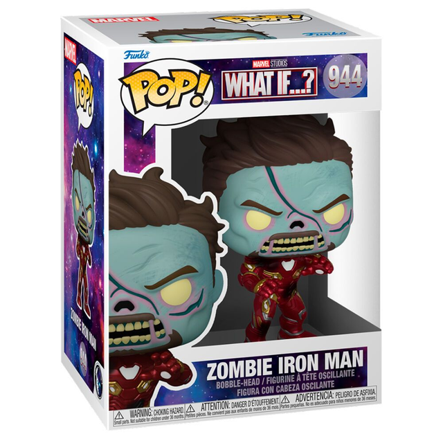 Funko - Marvel What If Zombie Iron Man 9 cm POP!