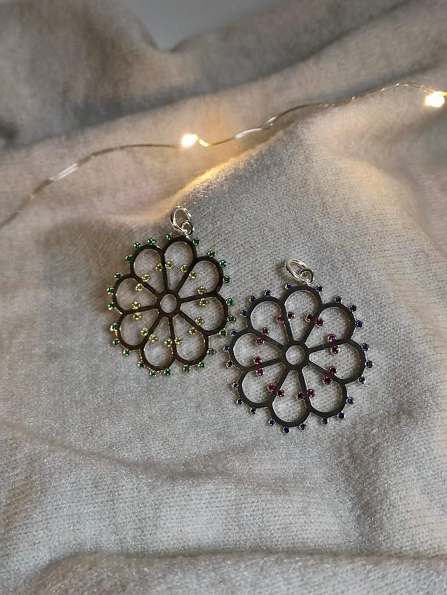 Ciondolo Rosone - Collezione Luminarie color