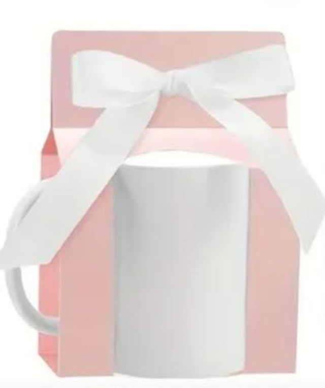 Bechergeschenkverpackungen mit Fenster