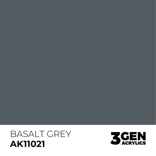 3rd Gen. Acrylics 21 Basalt Grey