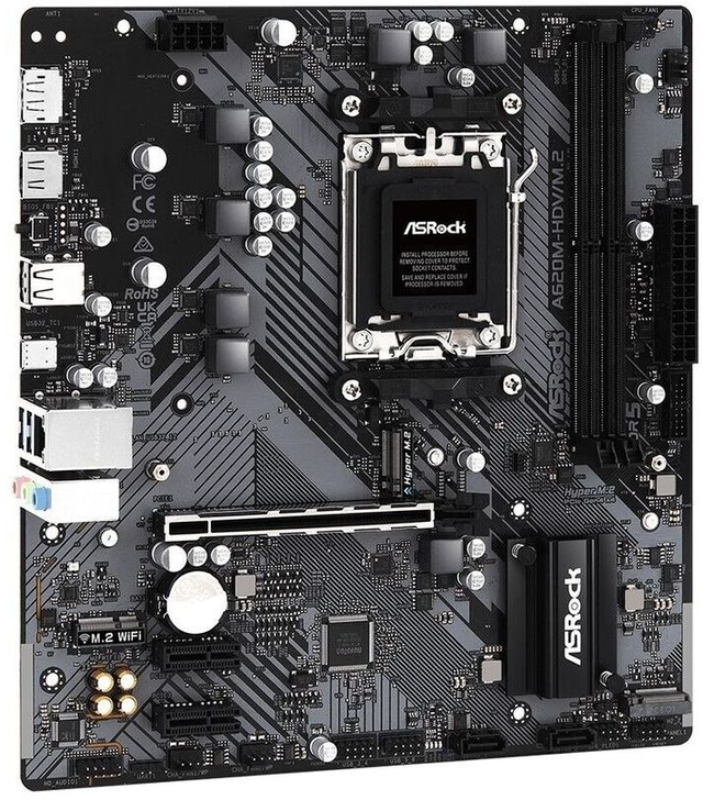 02.1.0015 – Scheda Madre ASRock A620M-HDV/M.2 AM5 – Entry Level per Ryzen 7000
