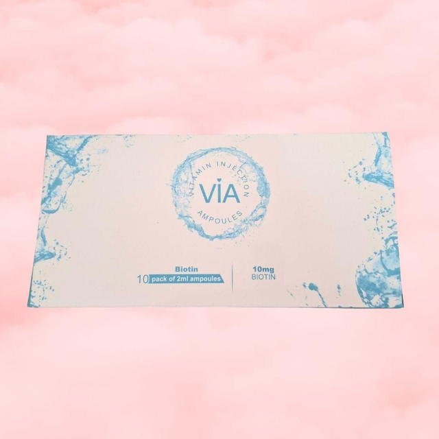 Biotin 10mg ampoules (Box of 10)