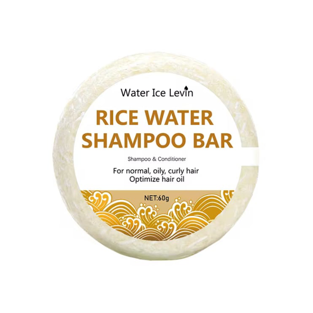 Shampoing solide Riz – Cheveux doux et volumineux