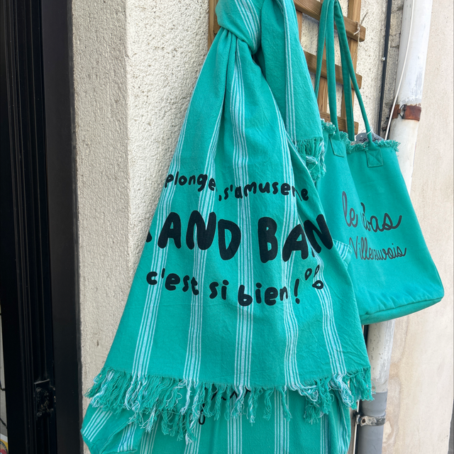 Drap de plage enfant grand bain 