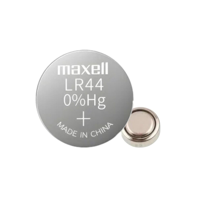 Pila Alcalina Maxell Tipo Botón LR44 A76 1.5v