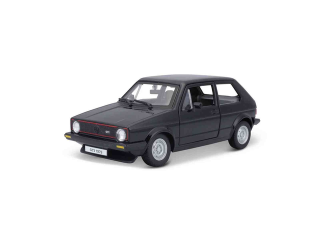 VW golf Mk1 GTI noir burago 21089BK 1/24