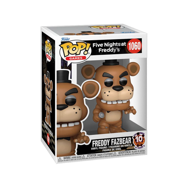 Pop! Vinyl - FNAF 10th Ann - Freddy