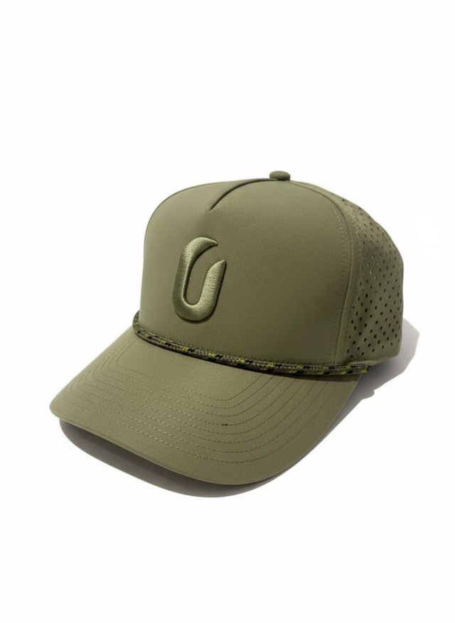 SNAP BACK CAP - KHAKI ROPE
