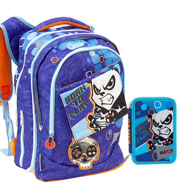 Schoolpack GOPOP (Zaino + Astuccio)   