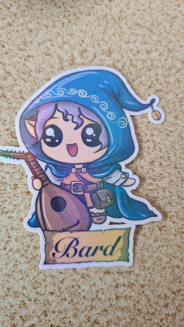 Sticker "Barde" Holografisch