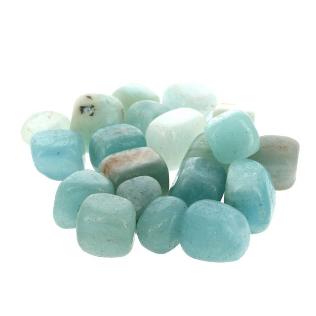 Pierre roulée Aigue Marine EXTRA 2 - 3 cm