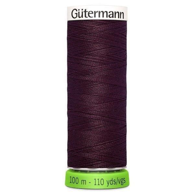 Gutermann Sew All Recycled rPET Thread 100m 130 - burgundy