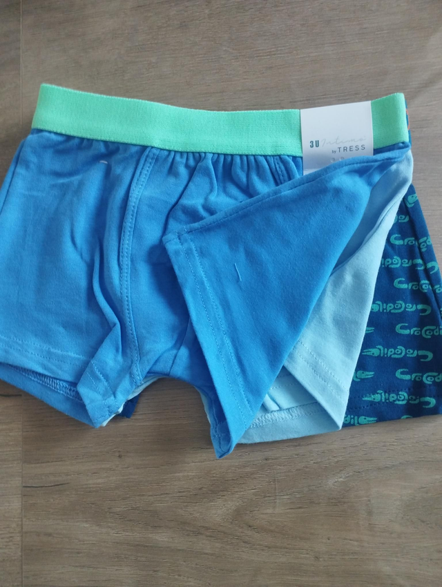Lot de 3 boxers garçons différents motifs