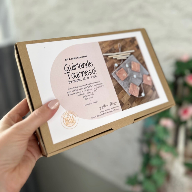 Coffret DIY Guirlande TOURNESOL