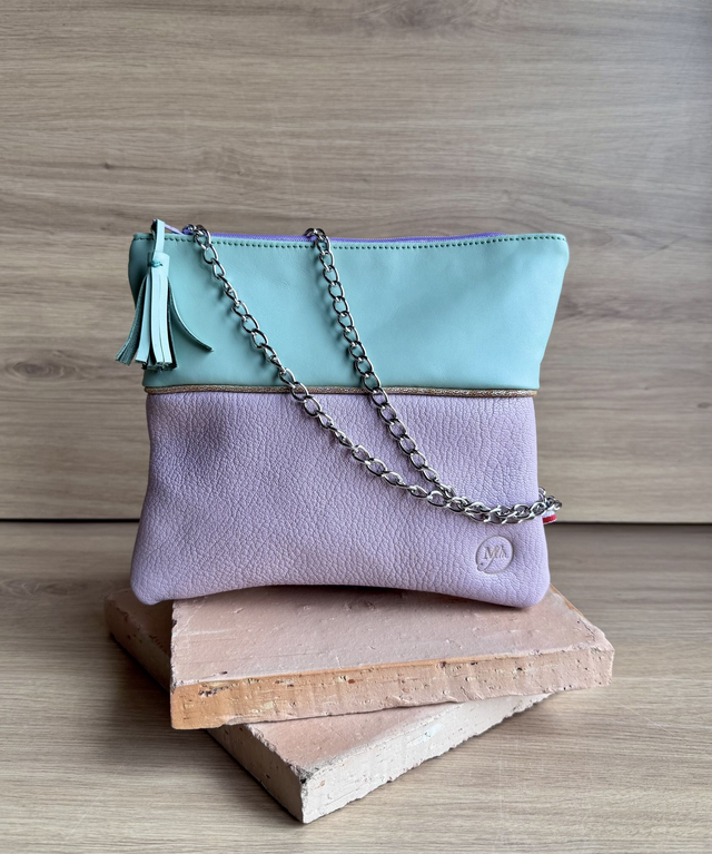 Bicolors Menthe et Parme