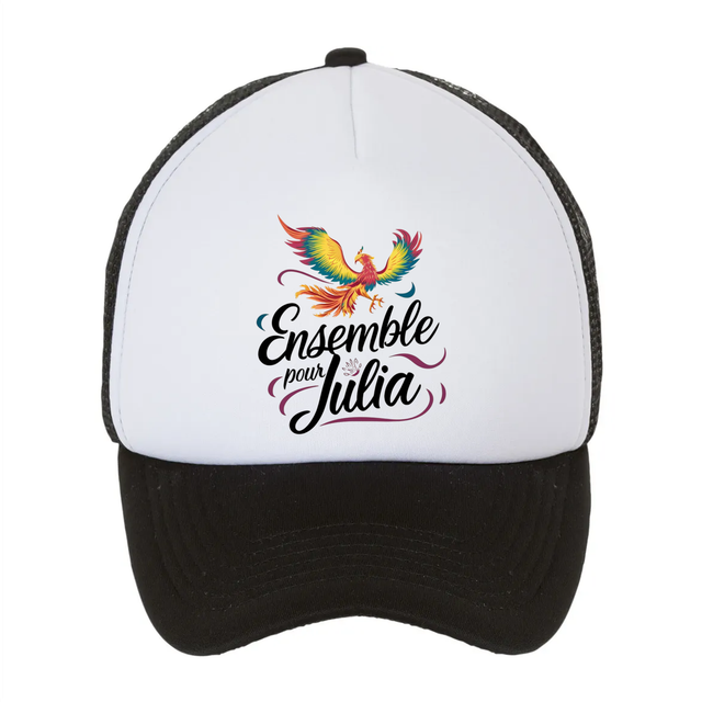 Casquette - Association ENSEMBLE POUR JULIA