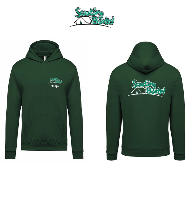 Scouting Boxtel trui met naam