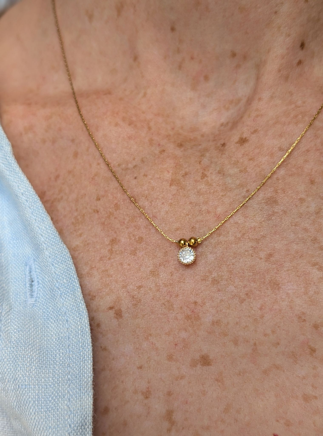 Collier POEMA strass