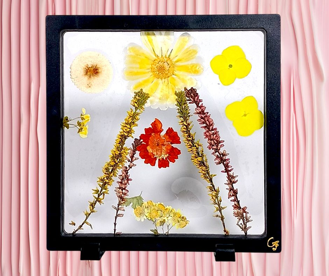 Petit Cadre a Posé 18 x 18 🌺 &quot;Tente Nature&quot;