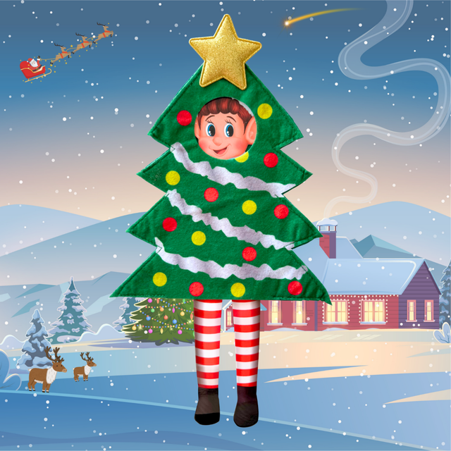 Déguisement lutin farceur " Sapin "