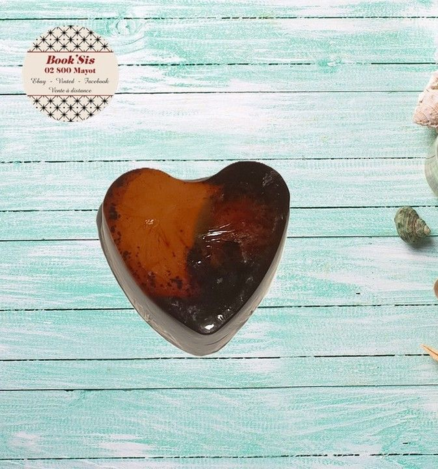 Savon glycérine Coeur " Chocolat "