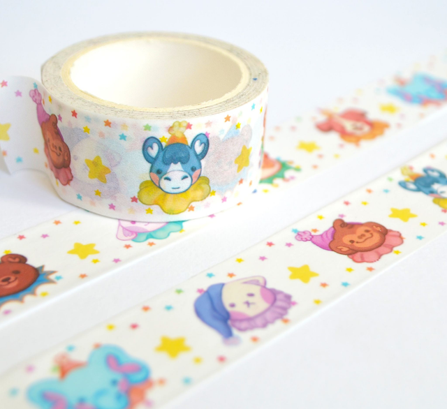 Cute Clown Circus Tape