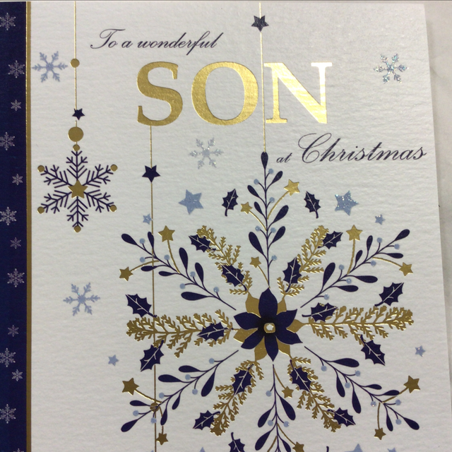 Christmas Son (Snowflake) WfH